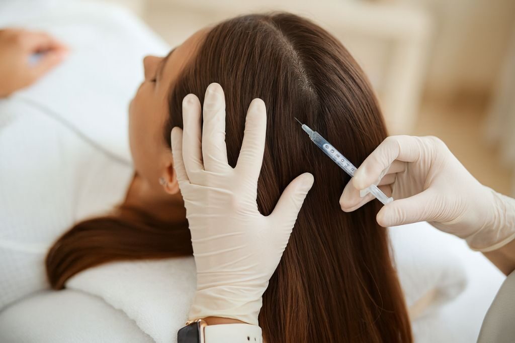 traspalante capilar sin rapar mujer