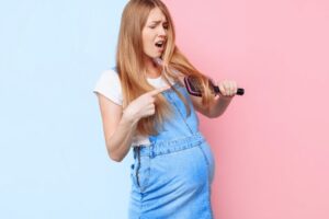 Blog 8 perdida de cabello de chica embarazada